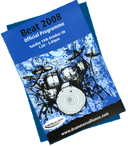 Beat 2008 event programme, front cover