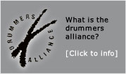 Drummers Alliance - click to more info..